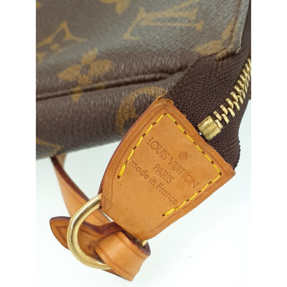 Louis Vuitton Monogram Leather Brown Pochette Accessoires Shoulder Bag - Picture 5 of 8